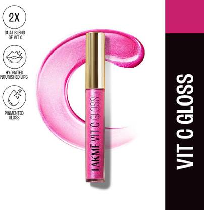 Lakmé SuperglowVIT-C Gloss-InstaPinkC1-2.5ml
