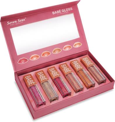 Seven Seas Babe Glittery Lip Gloss Long Lasting Super Moisturising Water & Smudge Proof