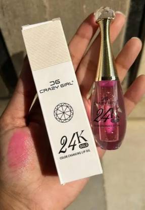 Ashyra 24K Luxe Lip Oil – Temperature & pH Based Color Change (Pack of 1)