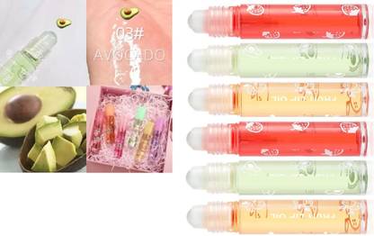 Aylily Best Lip Gloss Makeup Sexy Plump Lip Glow Oil 6 lip oils fruity