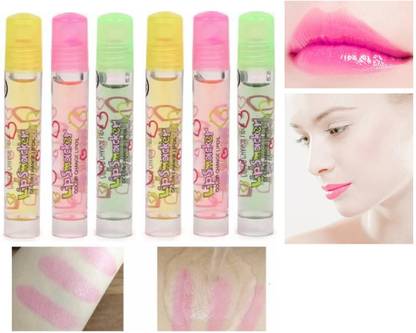 Neycare Best 6Multicolor Moisturizing Lip Balm, Pink Magic Color Changing