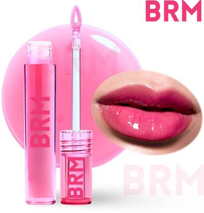 BRM TRADERS Lip Gloss Lip Tinted Oil- Peachy, Lip Oil Tint for Pigmented Lips(Pack of 1)