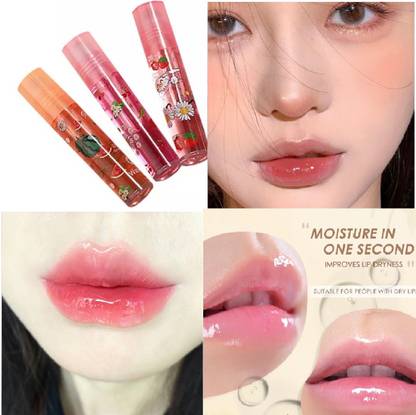 BLUEMERMAID Watery Crystal Jelly Lip Gloss Lip Glaze Transparent Glass