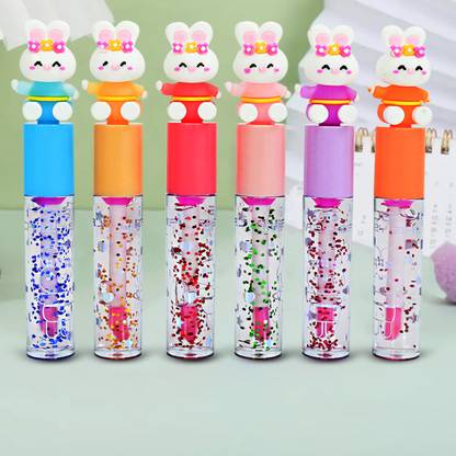 adbeni Teddy Lip Gloss Tint, For Dry And Chapped Lips, Cute Packaging Attractive