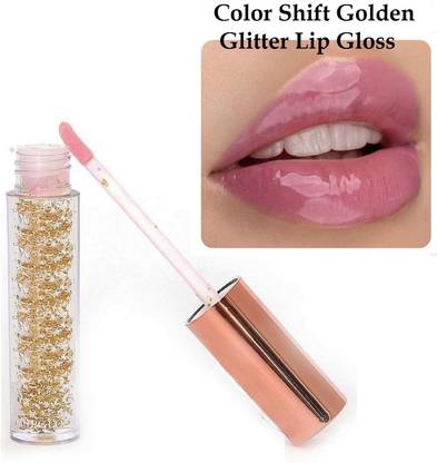 tanvi27 MATTE TINTED HYDRATING NATURAL PINK COLOR CHANGING GLITTER LIP-GLOSS