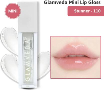 GLAMVEDA Serum Infused Lip Gloss With Cocoa Butter High Shine & Glossy Finish| Vitamin E
