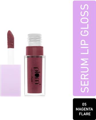 Plum Keep It Glossy Serum Lip Gloss With Hyaluronic Acid | Luminous Finish