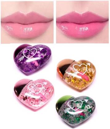DARVING Hydrating Heart Shape Pink Lip Gloss Tint