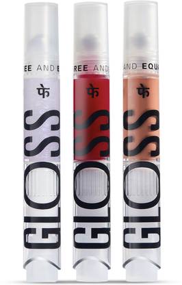 FAE Beauty Lip Gloss Combo of 3 Transforming, Sizzling, Belonging