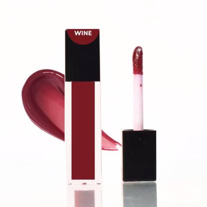 M and U Wine maroon high shine lip gloss