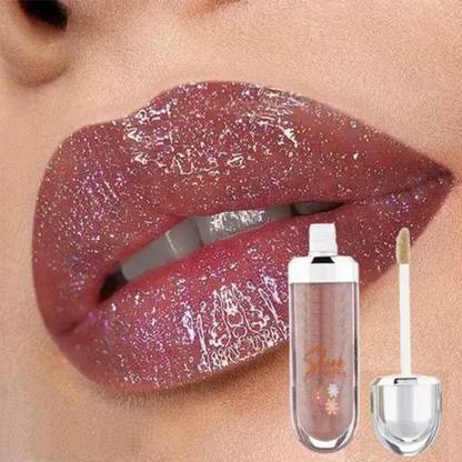 KAIASHA Glitter Lip Gloss Moisturizing Metallic Liquid Glossy