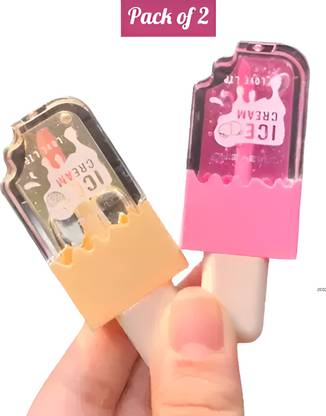 Morbee Ice Cream Lip Gloss (Pack of 2) (Random Colors)02