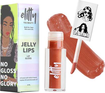 Elitty Lip Gloss For High Shine, Glossy Finish and Hydrating (Pretty Boujee)