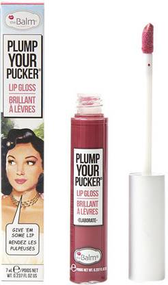 The Balm Plump Your Pucker Lip Gloss - Elaborate