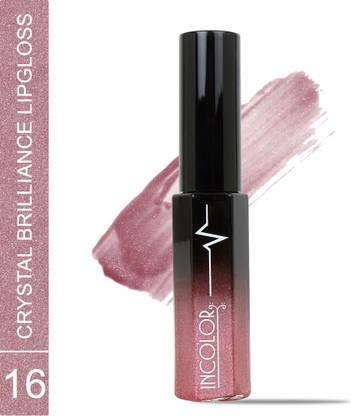 INCOLOR Crystal Brilliance Glitters, Glossy Finish, Long Lasting Liquid Lip Gloss