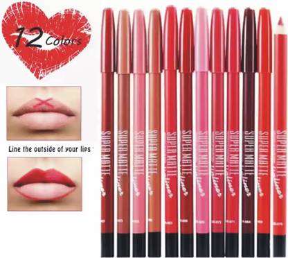 SMIETRZ Edge Of Desire Matte Lip Pencil Pack Of 12