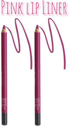 SKYBOAT PINK LIP LINER PENCIL WATERPROOF 2PC
