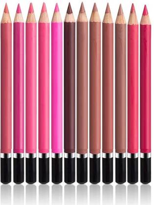 JANOST Perfect Lip Liner Pencil, Velvet Finish, Lip Shaper Liner Set