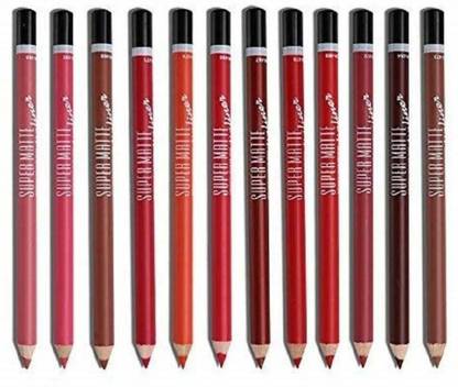 JANOST 3D Ultra Soft Colors Lip Liner Pencil Matte Lip Liner Moisturizing Waterproof