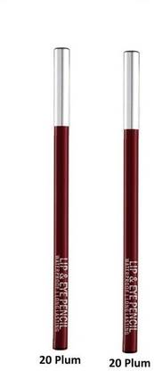 FLENGO Lip Liner Pencil Long Lasting Pigmented Definer Waterproof Formula- Plum