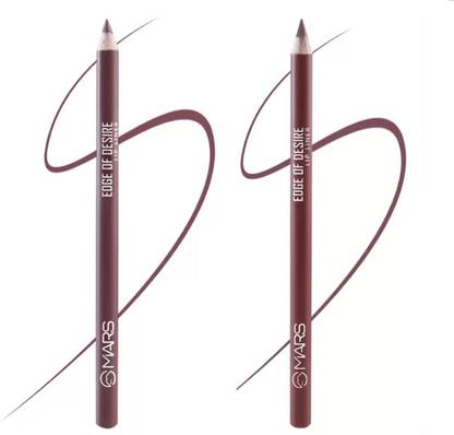 MARS Matte Lip Liner | One Swipe Smooth Application | Long Lasting Lip Pencil
