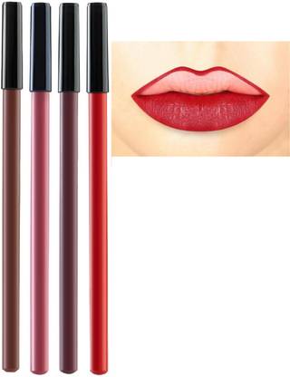 Neycare lip liner pencil multi color shade perfect pack of 4