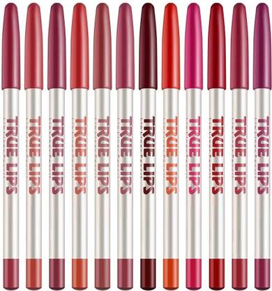 SEUNG SET OF 12 PENCIL LIP LINER WITH MATTE FINISH
