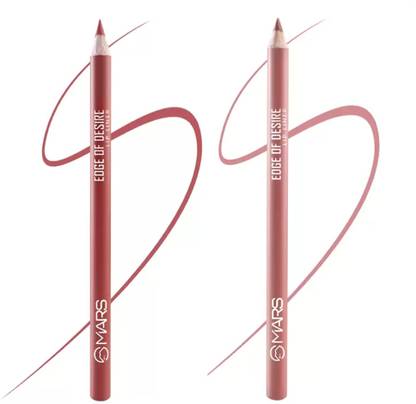 MARS Matte Lip Liner | One Swipe Smooth Application | Long Lasting Lip Pencil