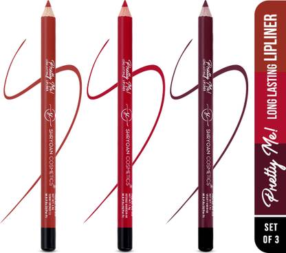 Shryoan The Pretty Me! Bold Lip Liner(Set of 3)