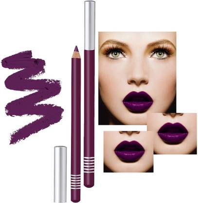 SEUNG NEW PACK OF 2 PURPLE PENCIL LIP LINER FOR WOMEN