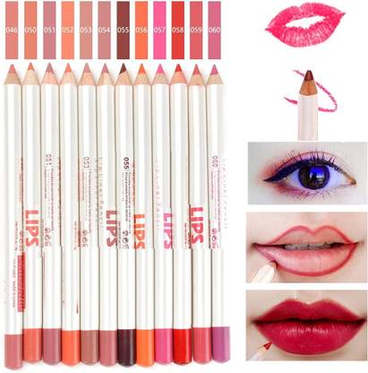 YAWI Best Lip liner Pencil Set of 12