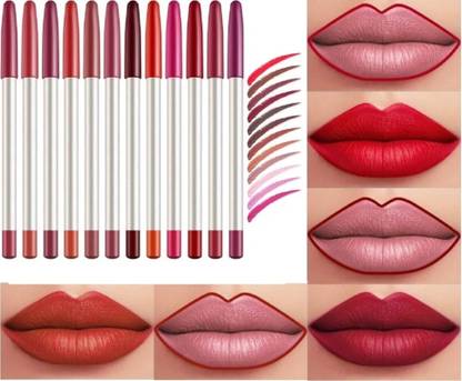 Latixmat Waterproof & Long Lasting Lipliner Matte Stick Lipfiller Combo