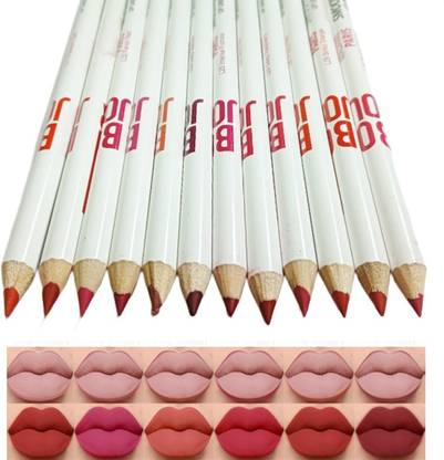 WECHARMERZ Make Up Stick For Multicolour Matte Lip Liner Pencil Set