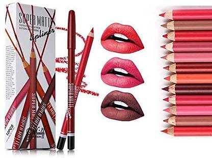 Scheibe Super Matte Lip Liner Set of 12