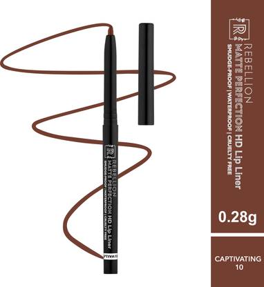 Rebellion Matte Perfection HD Lipliner | Waterproof | Smudge-Proof | Vegan | Cruelty Free