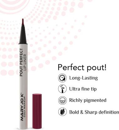 MARY JO K Pout Perfect 2-in-1 Lip Liner | Long-Wear Definition & Comfort