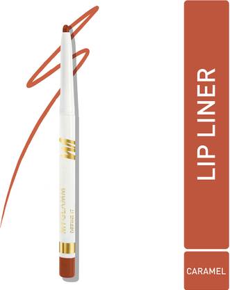 MyGlamm Define It Lip Liner - Caramel (Brown) | Creamy, Matte, Long Lasting Lip Liner
