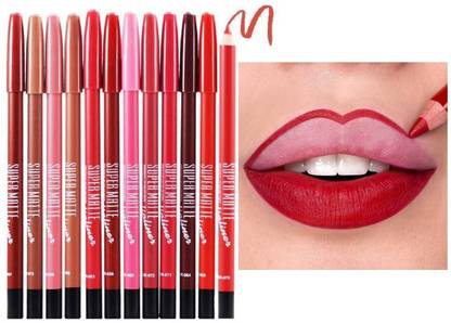 Luster Shine Long Lasting & Smudge Proof, One Swipe Application Lip Liner