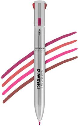UCLAM Draw 4 Huda Matte Me 4 in 1 Lip Linear