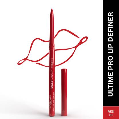 FACES CANADA Ultime Pro Lip Definer | Matte Finish | Waterproof & Smudgeproof | 0.35g