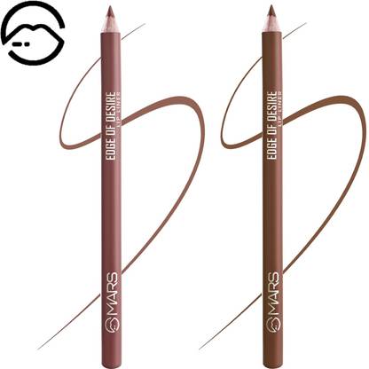 MARS Matte Lip Liner | One Swipe Smooth Application | Long Lasting Lip Pencil