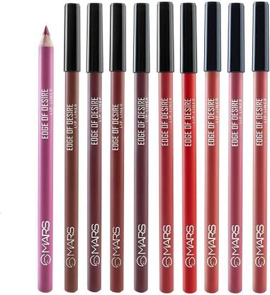 MARS Edge Of Desire Matte Lip Pencil Pack Of 10