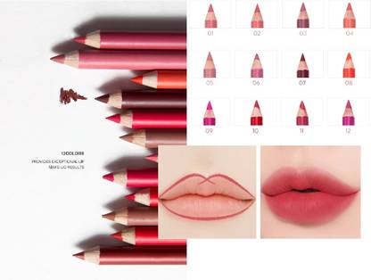 NADJA Multicolored Matte Super Matte Lip Liner