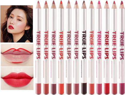 Amaryllis Soft 12 Colors Lip Liner Matte Waterproof