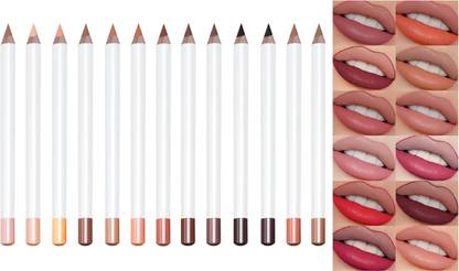 luzimaisa New Lip Liner Pencil Long Lasting Pigmented Definer Waterproof Formula