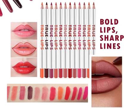 USBK 12Color Lip Liner Pencil Waterproof Lip Liner