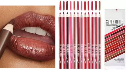 LILLYAMOR Perfect Lip Liner Pencil Set | Long Lasting, Waterproof