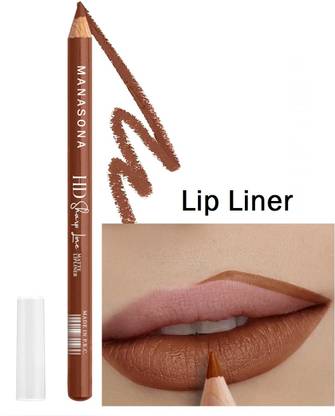 manasona Light Brown Lip Liner Transfer-proof Long Lasting Highly Pigmented Lip Liner