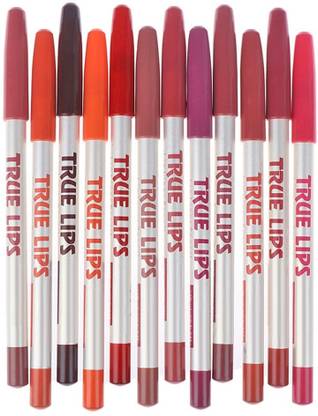 SEUNG PACK OF 12 PENCIL LIP LINER WITH MATTE FINISH FOR WOMEN