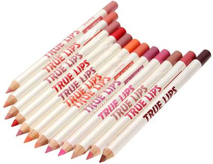 YAWI soft lips matte lip liner pack of 12 matte lip liner